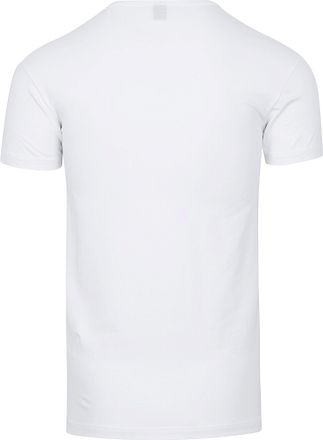 Alan Red Ottawa T-shirt Stretch Vit (3-pack)
