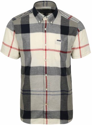 Barbour Skjorte Doughill Bleache Pine Tartan