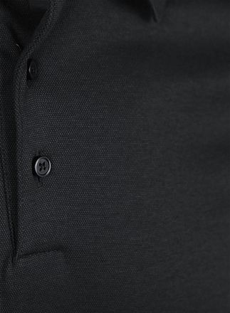 Desoto Longsleeve Poloshirt Essential Black