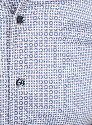 Desoto Shirt Print Blue