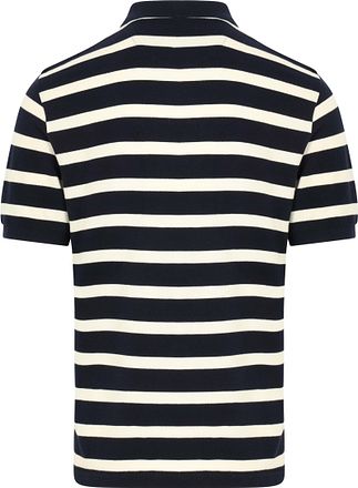 GANT Poloshirt Stripe Navy/Weiß