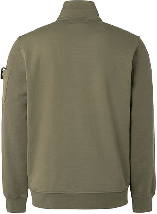 No Excess Väst Twill Mörkgrön