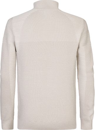 Petrol Half Zip Pullover Ljusbeige