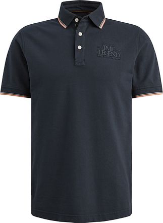 PME Legend Piqué Polo Carbon Marine