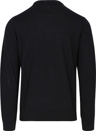 Profuomo Pullover Merino Wool Black