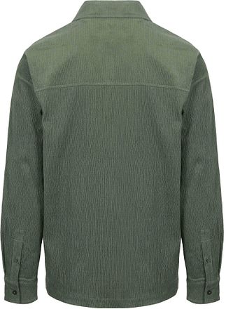 Scotch & Soda Kordfløyel Langermet Polo Grønn