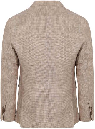 Suitable Linnekavaj Pepita Beige