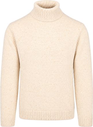 Suitable Polotröja Tweed Ecru