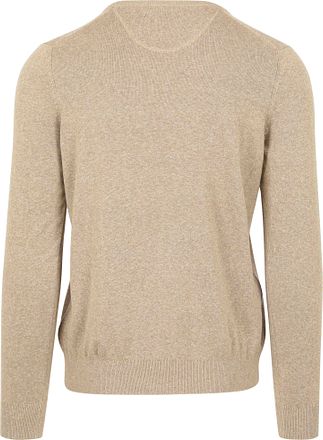 Suitable Respekt Vinir Pullover Melange Sand