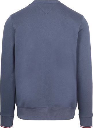 Tommy Hilfiger Tröja Logga med Kontrastkant Mörkblå