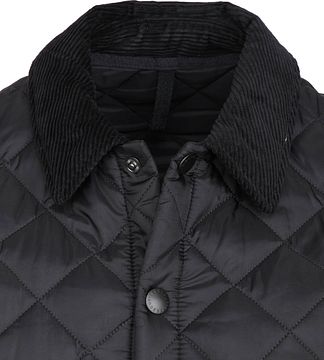 Barbour Heritage Liddesdale Quilted Jacket Black MQU0240-BK11