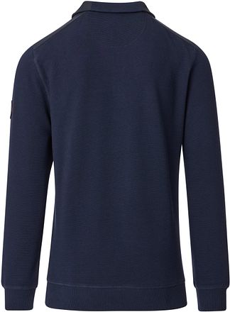 CASAMODA Half Zip Sweat Navy
