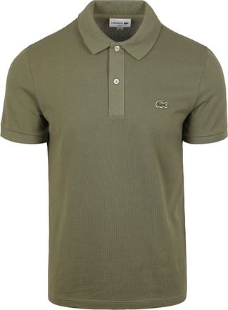 Lacoste Polo Shirt Pique Olive Green