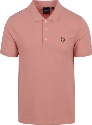 Lyle and Scott Polo Plain Pink