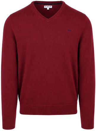 McGregor Pullover V-Ausschnitt Burgundy