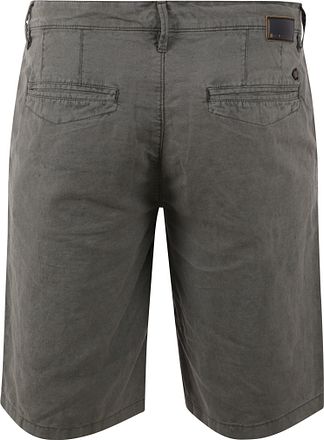 No Excess Cargo Short Linen Green