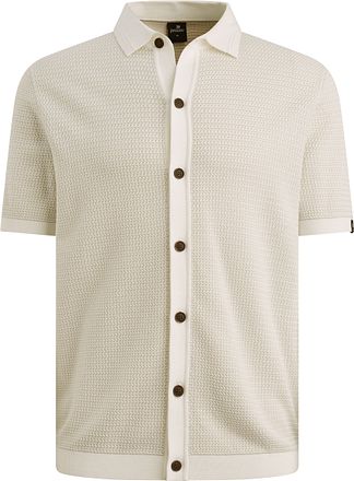 Vanguard Kurzarm-Cardigan Ecru