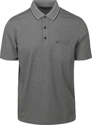 CASAMODA Poloshirt Dunkelgrau