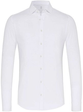 Desoto Skjorta Strykfri Jersey Vit