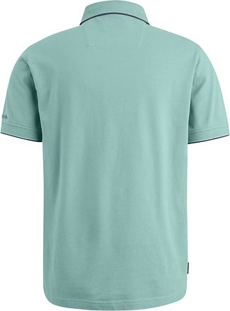 PME Legend Poloshirt Piqué Logo Lyseblå