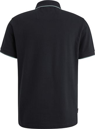 PME Legend Poloshirt Piqué Logo Navy