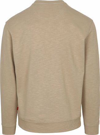 Scotch and Soda Sweatshirt med Logga Beige