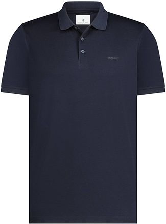 State of Art Poloskjorte Mercerized Piqué Blå