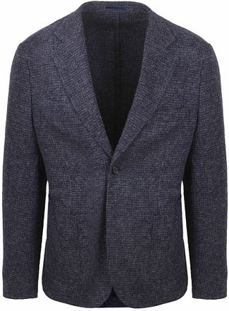 Suitable Strikket Colbert Ufôret Marineblå