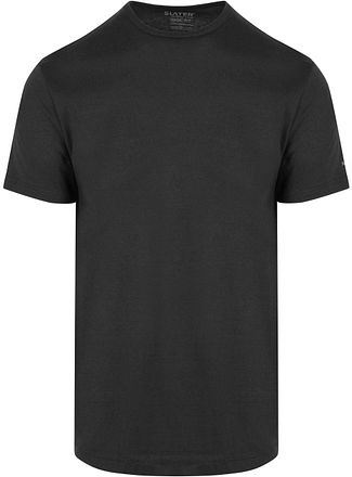 Slater 2-pack Basic Fit T-skjorte Svart