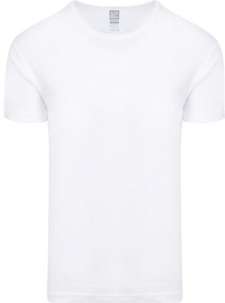 Alan Red Køpenhamn Rundhals T-shirt Vit 2-pack