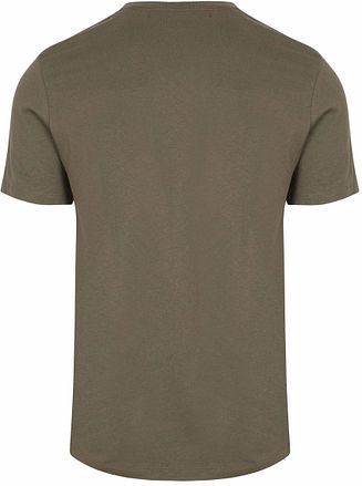 BOSS T-shirt Tales Oliv