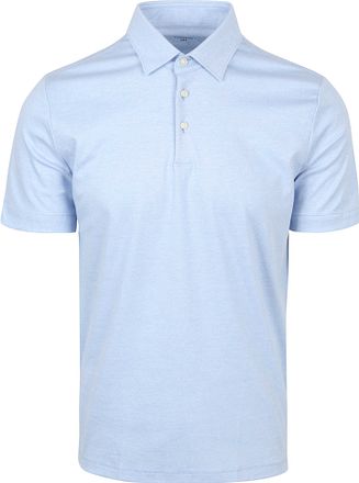 Desoto Poloskjorte Essential Lyseblå