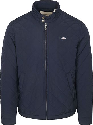Gant Jacket Quilted Navy