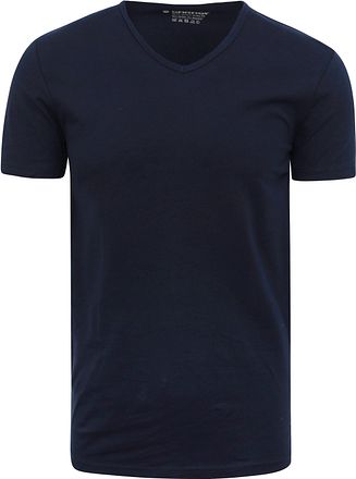 Garage Stretch Basic Navy V-hals