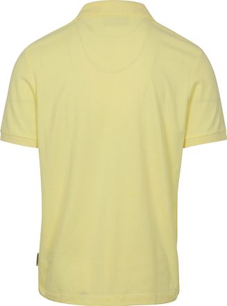 Scotch And Soda Core Piqué Polo Geel