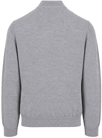 Lacoste Jersey Zipper Gris