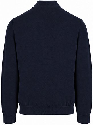 Lacoste Tröja Zipper Marinblå