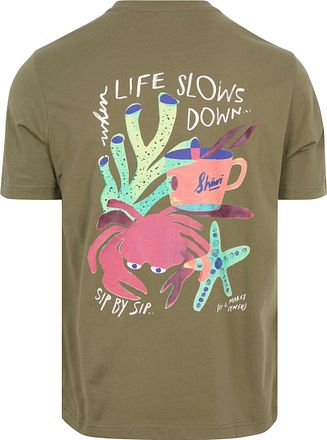 Shiwi T-Shirt Liam Sip by Sip Green