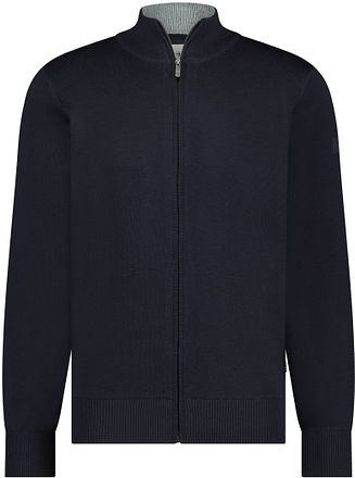 State Of Art Cardigan Wool Blend Navy