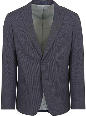 Suitable Blazer Stripet Lin Navy