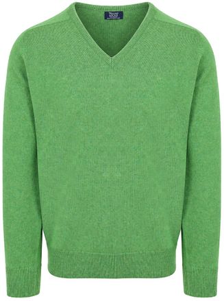 William Lockie V-hals Ull Watercress