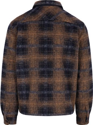 Barbour International Surchemise Oswald Navy Camel