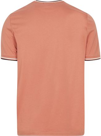 Fred Perry M1588 Twin Tipped T-shirt Roze