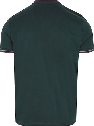 Fred Perry T-shirt Twin Tipped Vert Foncé 85A