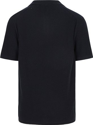 KnowledgeCotton Apparel Polo-trøje i strik, marineblå