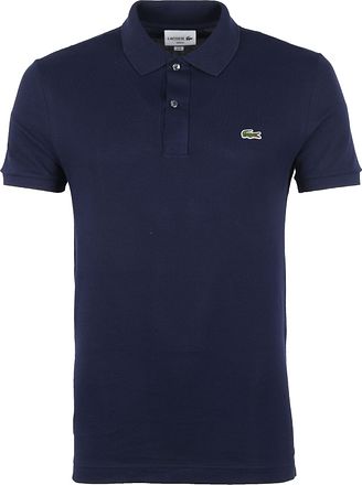 Lacoste Polo Piqué Bleu Foncé