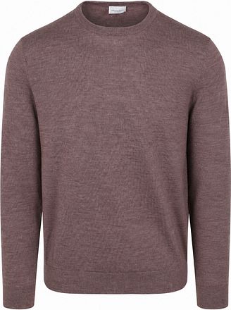 Profuomo Tröja Merinoull Aubergine
