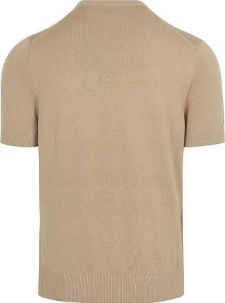 Suitable Knitted T-shirt Pocket Compact Taupe