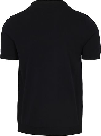 Suitable Stickad T-shirt Wap Navy