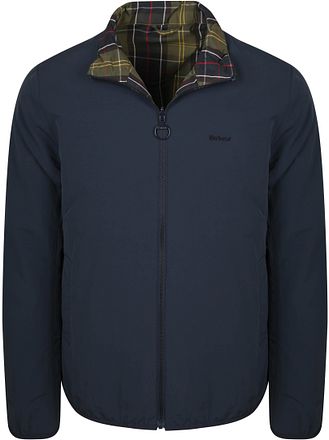 Barbour Reversible Korbel Jakke Navy